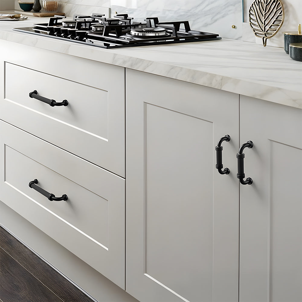 French Stripe Wardrobe Door Cabinet Handles