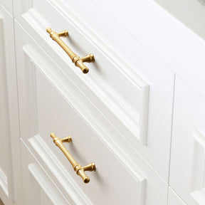 Modern Luxury Gold Wardrobe Cabinet Handles