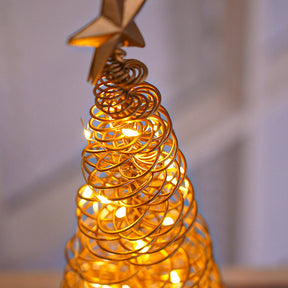 Classic Iron Tree Lights Decoration LED Christmas Lightings