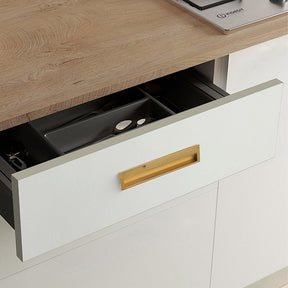 Left Right Hidden Slotted Recessed Handles