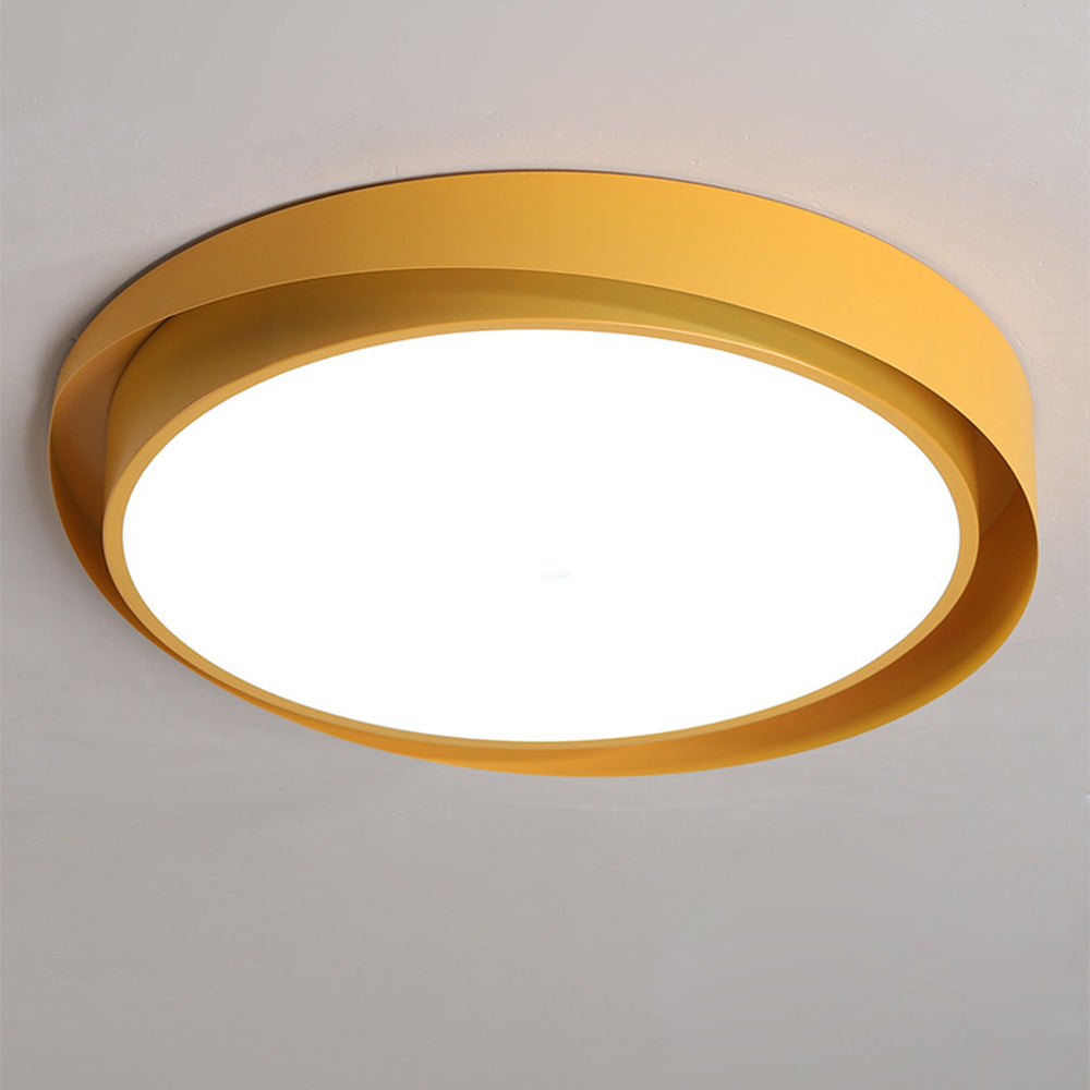 Colorful Contemporary Round LED Ceiling Lights