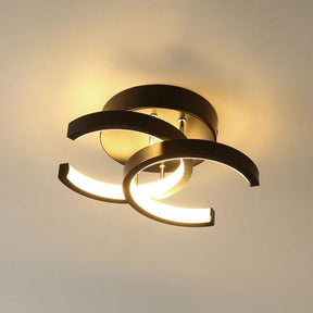 Modern Metal White LED Ceiling Light