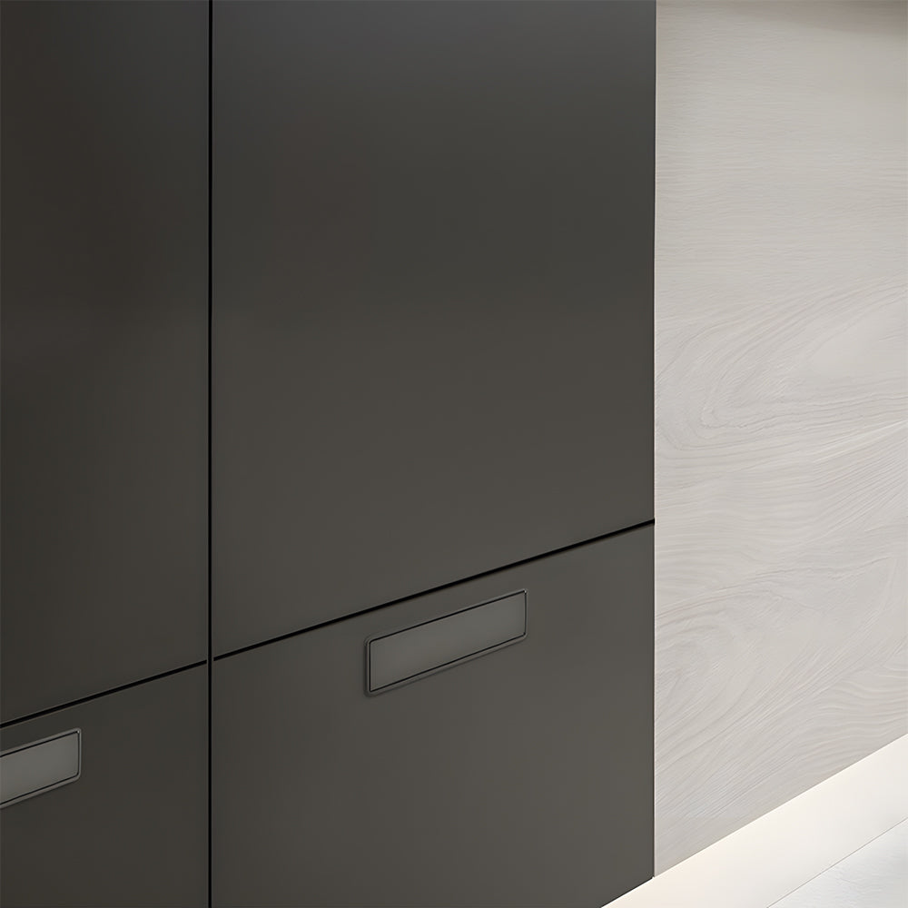 Simple Hidden Embedded Concealed Cabinet Handles