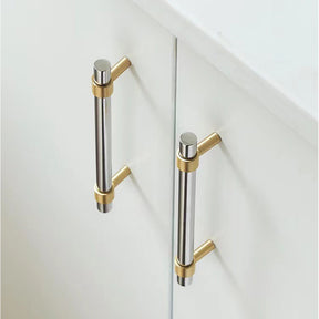 Modern Silver Drawer Handles Stainless Steel Cabinet Pulls