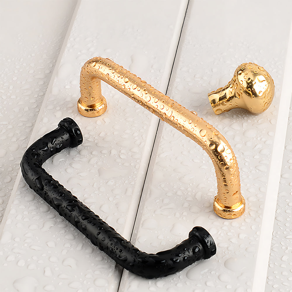 French Minimalist Rounded Arc Cabinet Handles