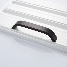 Minimalist Curved Aluminum Alloy Cabinet Drawer Handles