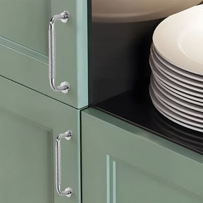 Modern Threaded Wardrobe Kitchen Cabinet Handles