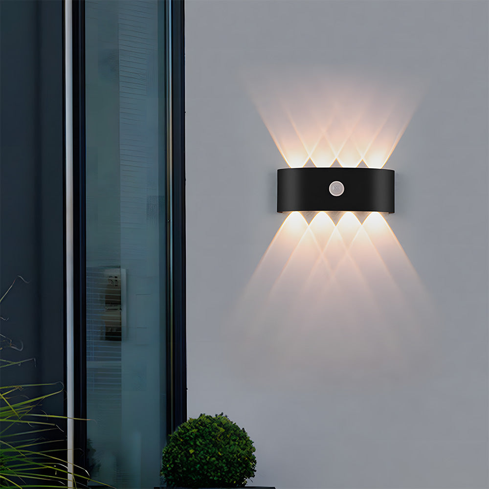 Modern IP65 Up and Down LED Outdoor Wall Lights