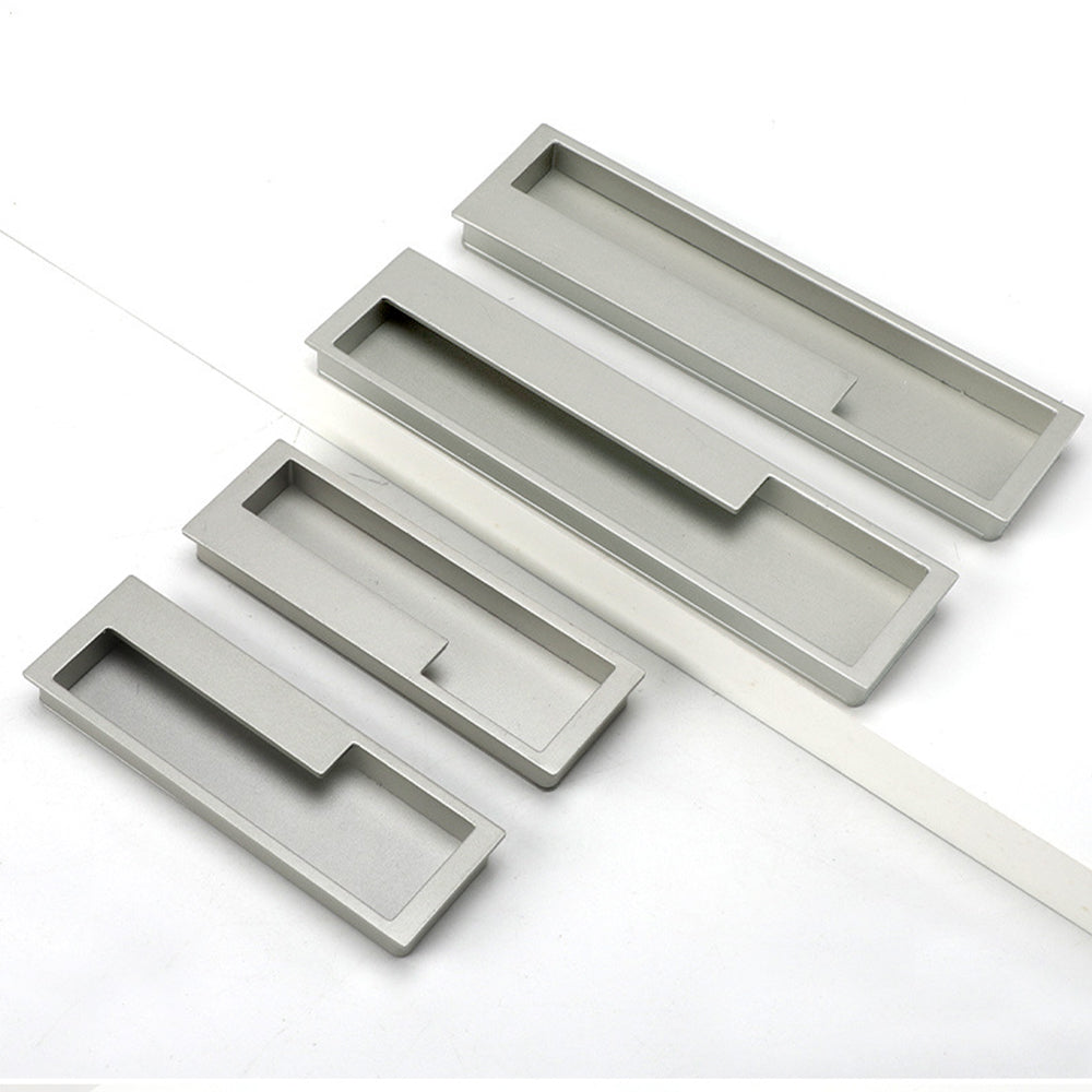 Left Right Hidden Slotted Recessed Handles