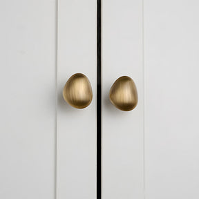 Organic Pebble Brushed Mushroom Cupboard Knobs