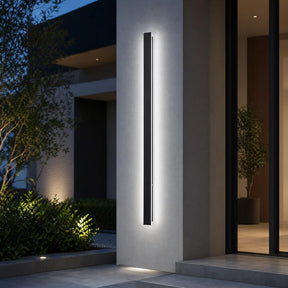 Modern IP64 Waterproof LED Strip Outdoor Long Wall Light
