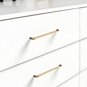 Simple Aluminum Alloy Round Arc Cabinet Handle