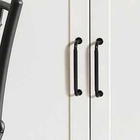 Modern Threaded Wardrobe Kitchen Cabinet Handles