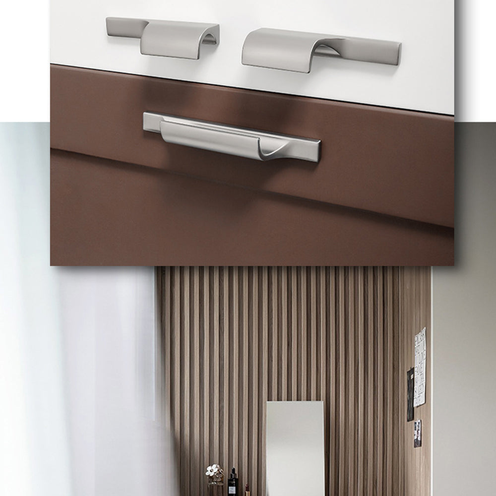 Modern Simple Zinc Alloy Cabinet Drawer Pull Handles