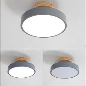 Colorful Semi-flush LED Ceiling Lights