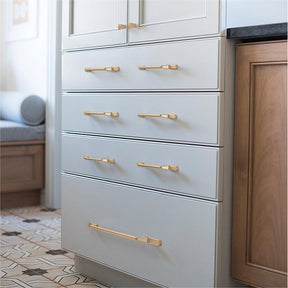 Aluminum Alloy Drawer Shoe Cabinet Door Solid Handle