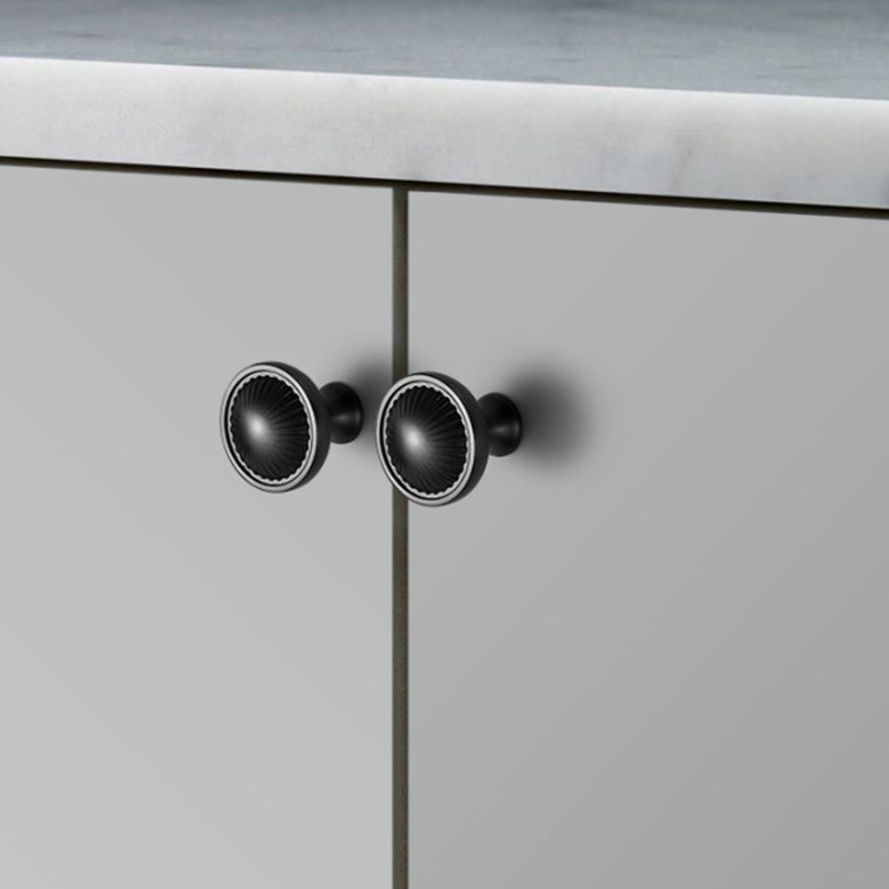 Modern Minimalist Curved Cabinet Drawer Pull Handles