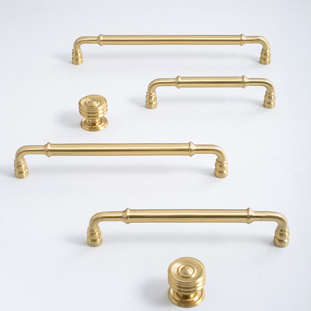 Luxury Brass Wardrobe Kitchen Handles And Knobs