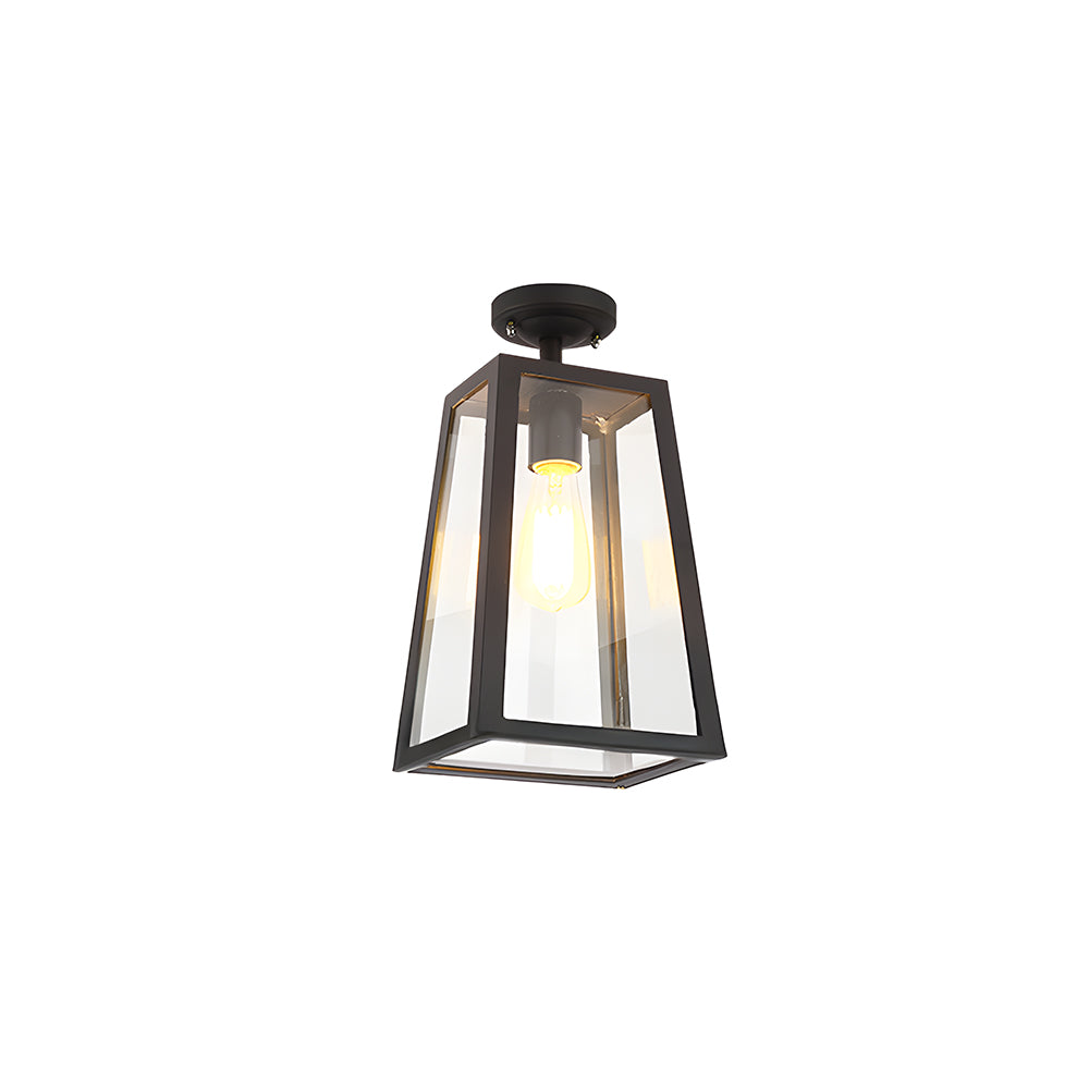 Vintage Outdoor Corridor Black Ceiling Lights