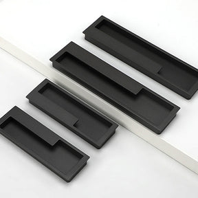 Left Right Hidden Slotted Recessed Handles