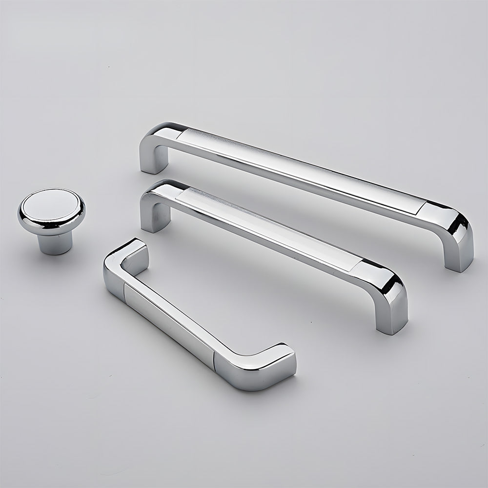 Modern Minimalist Frosted Wardrobe Door Drawer Pull