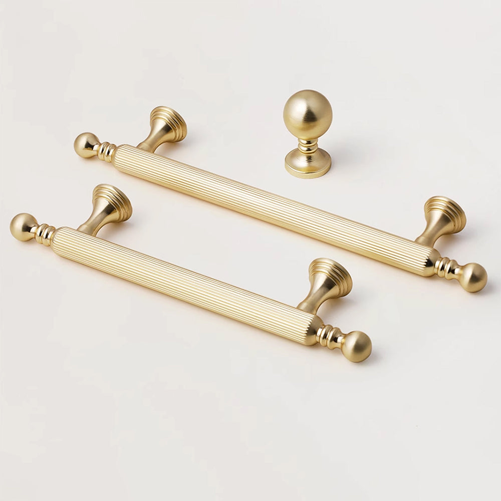 Modern Zinc Alloy Kitchen Drawer Handles