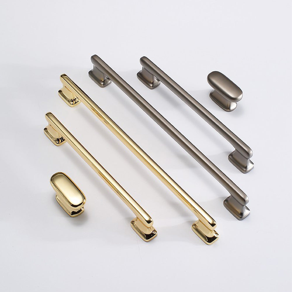 Minimalist Chic Zinc Alloy Kitchen Cabinet Handle