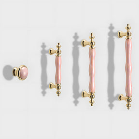 Luxury Macaroon Ceramic Wardrobe Cabinet Handles