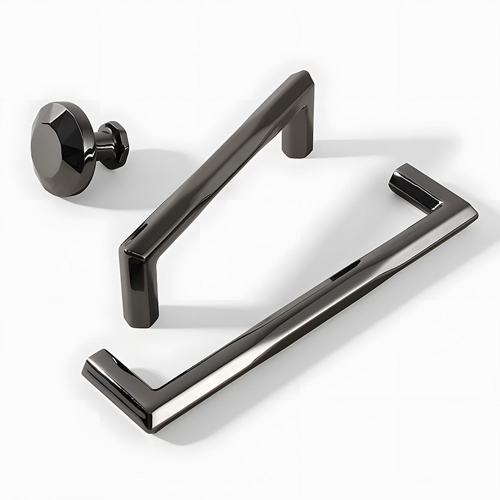 Retro Elegant Zinc Alloy Wardrobe Cabinet Drawer Pulls