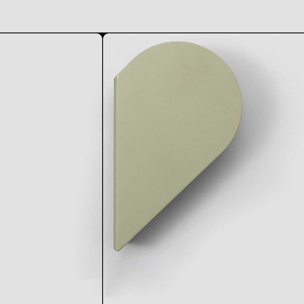 Colorful Heart-Shaped Cartoon Wardrobe Door Handle