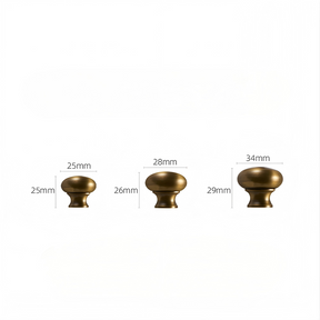 Luxury Simple Brass Drawer Pulls Cabinet Handles