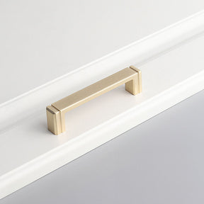 Modern Minimalist Zinc Alloy Square Cabinet Handle