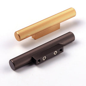 Modern Gold And Gray Aluminum Alloy Cabinet Handle