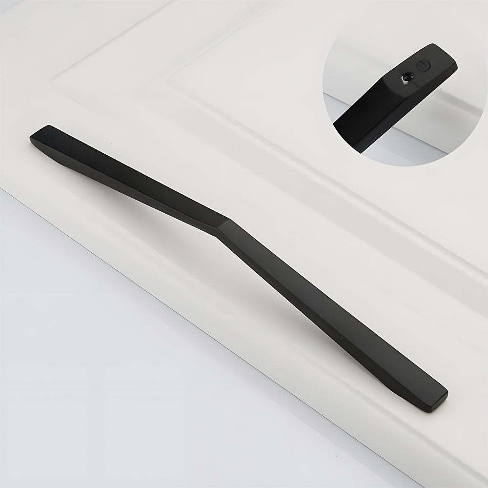 Simple Stylish Black Wardrobe Drawer Handles