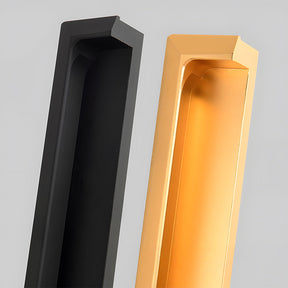 Modern Square Recessed Flush Finger Pulls for Cabinet