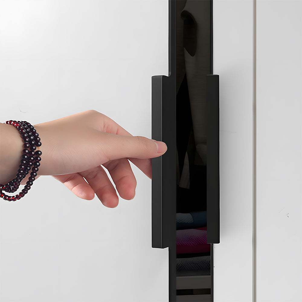 Minimalist Wardrobe Door Invisible Edge Cabinet Handles