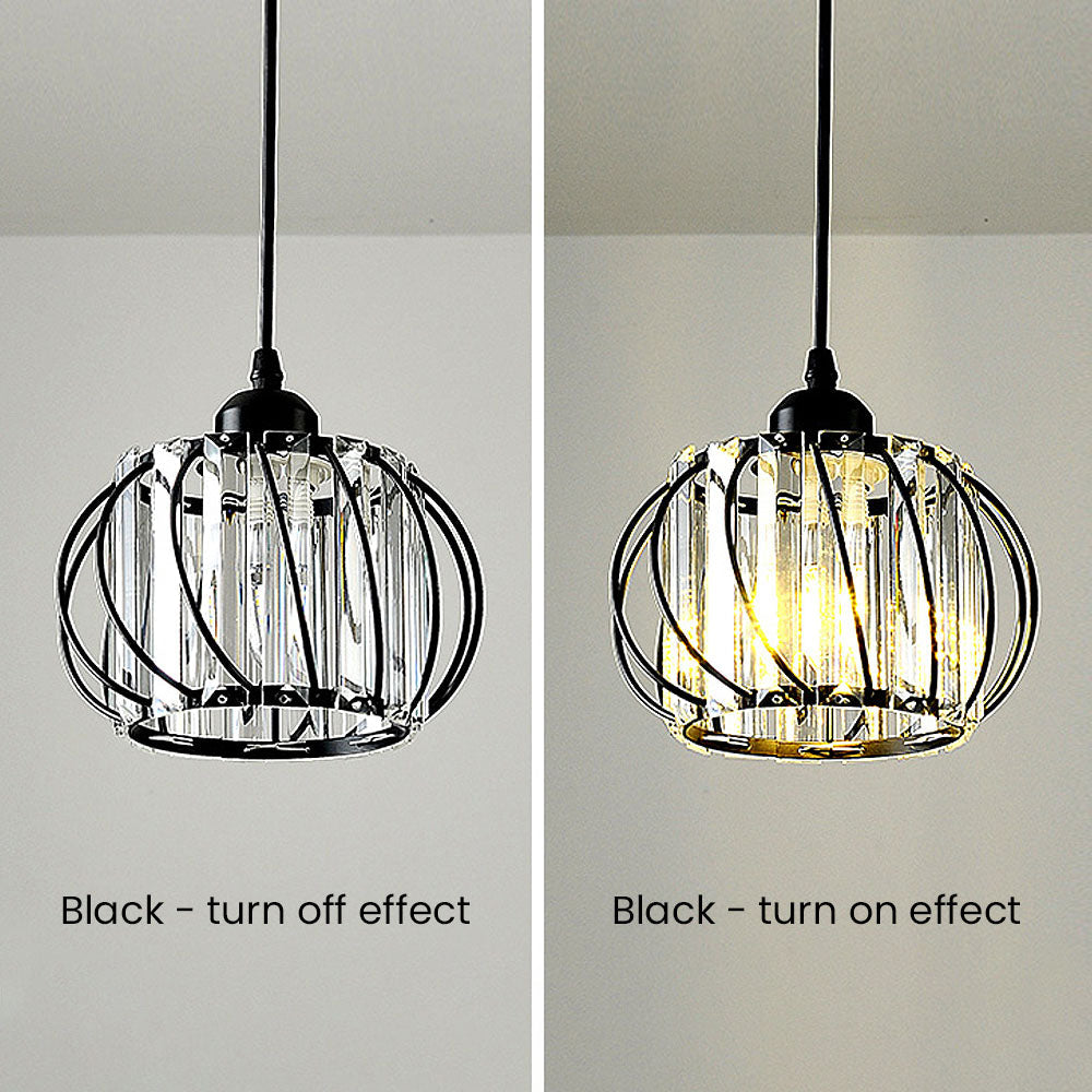 Nordic Simple Globular Glass Hallway Pendant Lighting