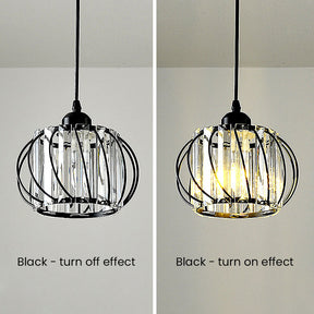 Nordic Simple Globular Glass Hallway Pendant Lighting