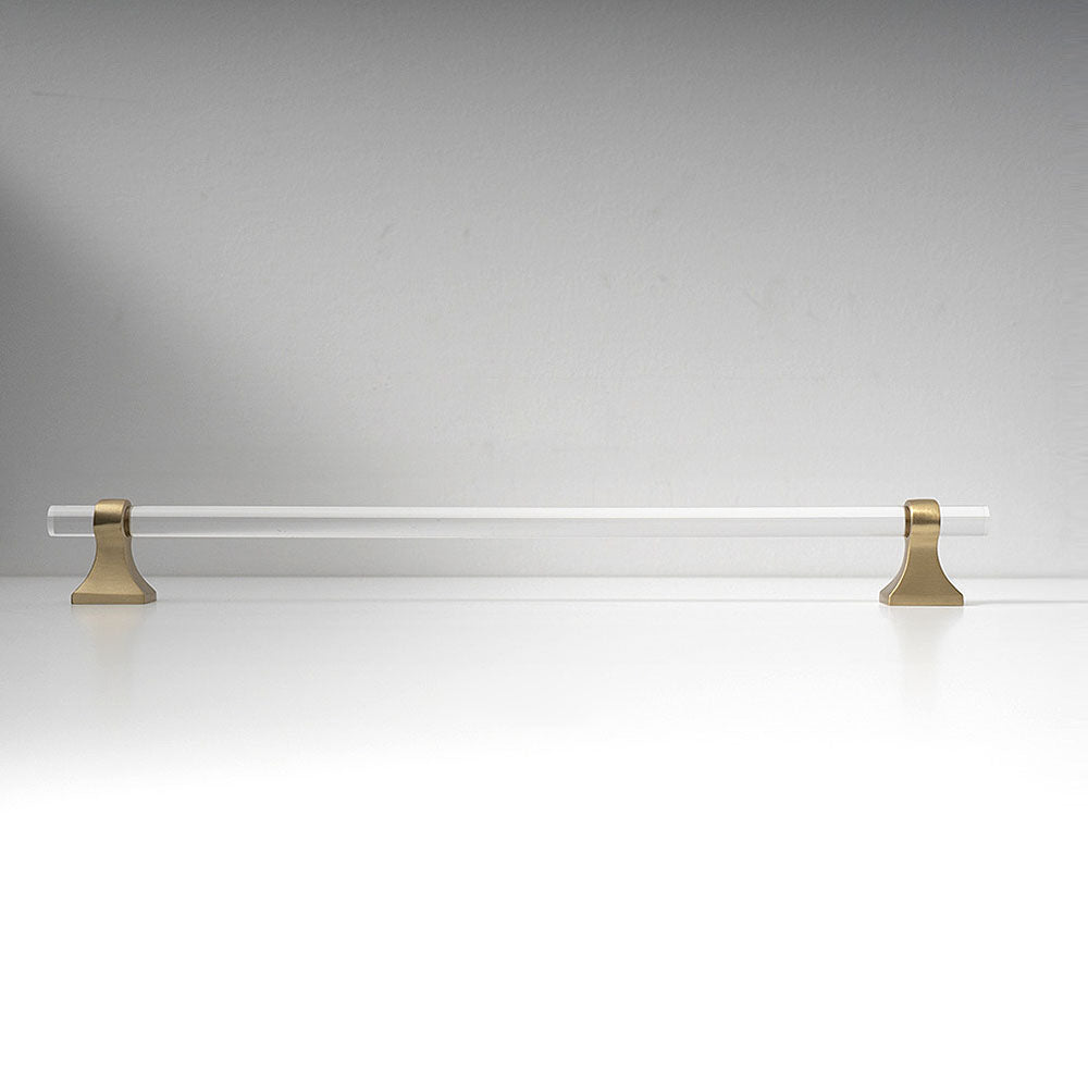 Minimalist Transparent Acrylic Handle and Knob