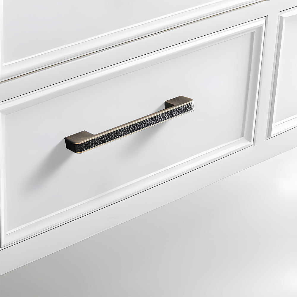 Nordic Modern Simple High-grade Leather Handle