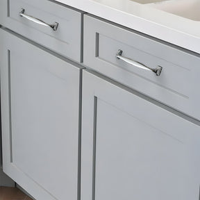 Wide Head Simple Brass Drawer Handles