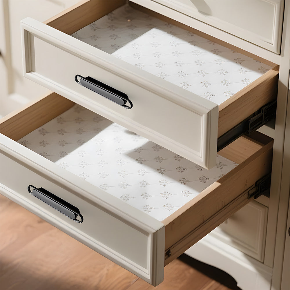 Two-color Zinc Alloy Modern Bedroom Cabinet Handles