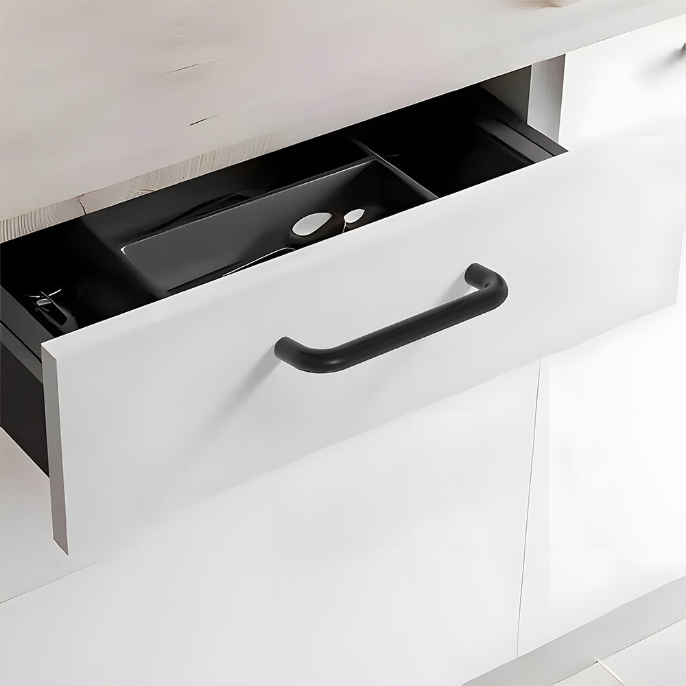 Space Aluminum Alloy Light Cabinet Handles