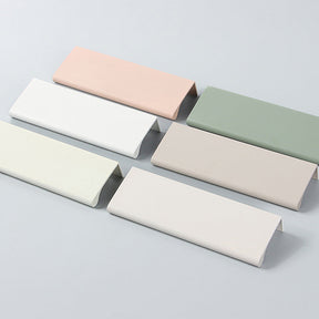 Modern Colorful Long Cabinet Edge Finger Pulls For Kitchen