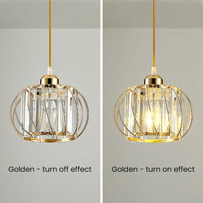 Nordic Simple Globular Glass Hallway Pendant Lighting