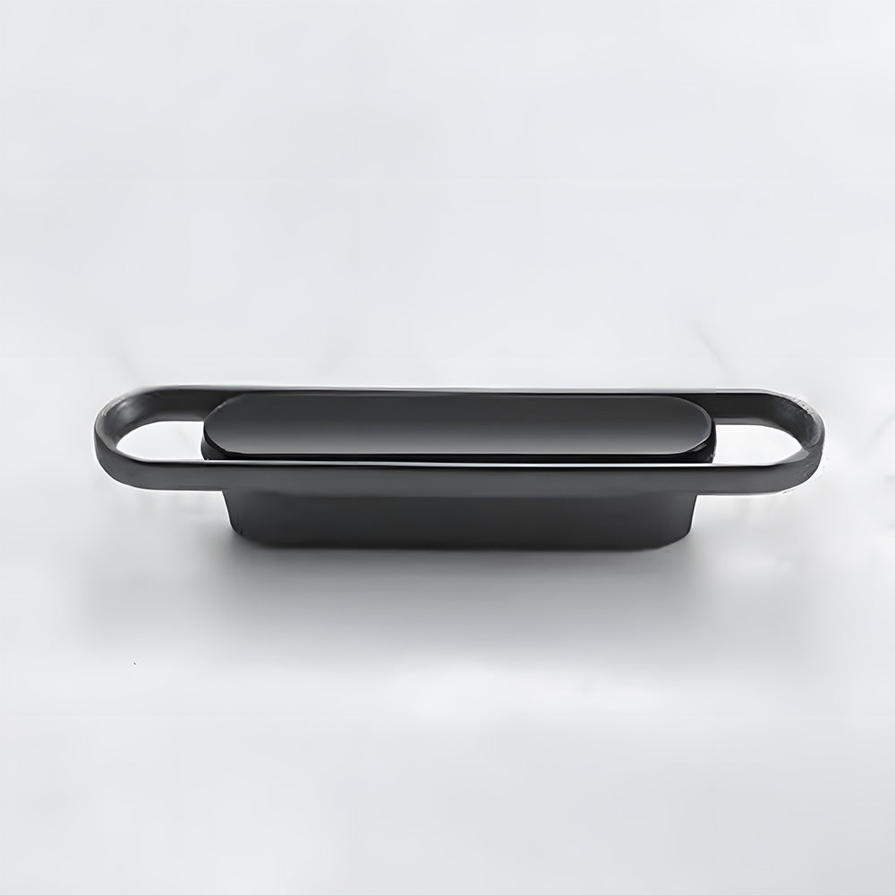 Two-color Zinc Alloy Modern Bedroom Cabinet Handles