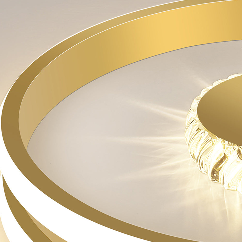 Hallway Crystal LED Ceiling Lighting