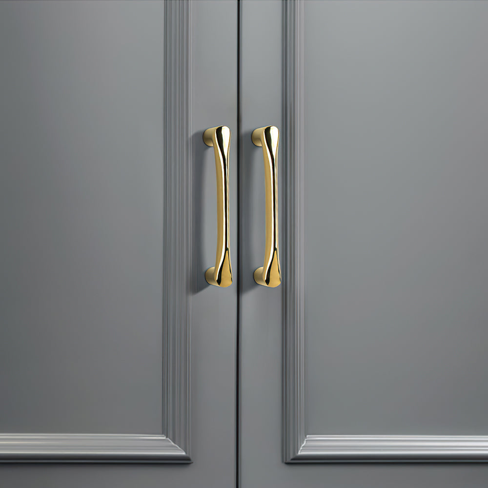 Contemporary Brass Kitchen Cabinet Handles And Knobs