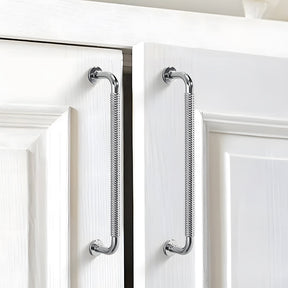 Modern Threaded Wardrobe Kitchen Cabinet Handles