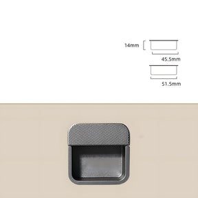 Stylish Metal Recessed Sliding Door Concealed Handles